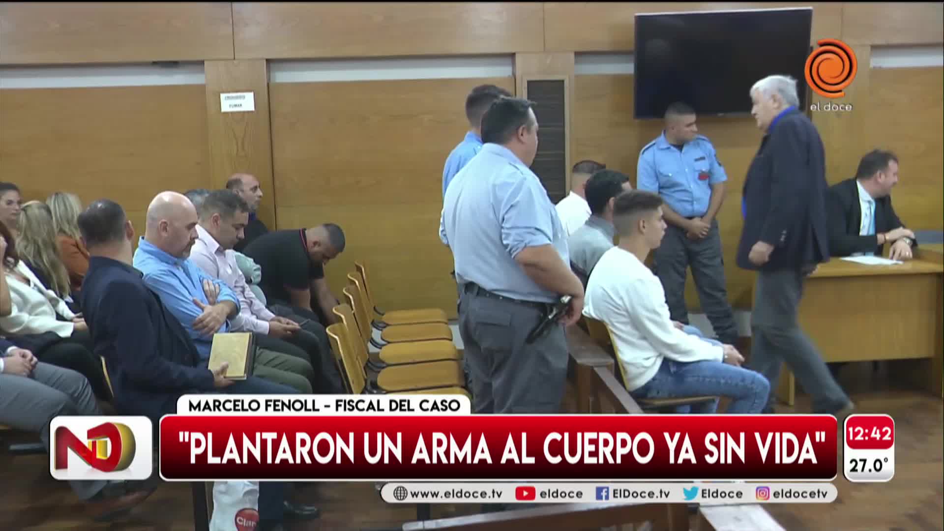 Se presentaron los alegatos por el juicio del ladrón asesinado en Urca