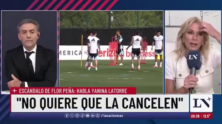 Yanina Latorre sobre la reacción de la mama y la esposa de Messi