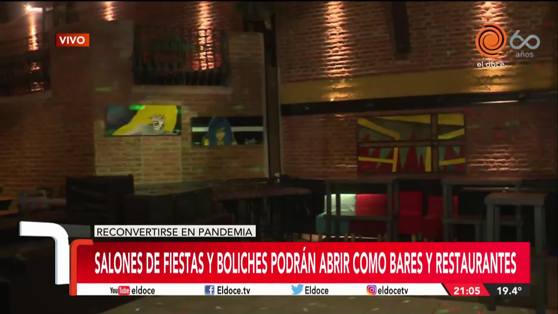 Capital: salones de fiestas y boliches podrán abrir como bares y restaurantes