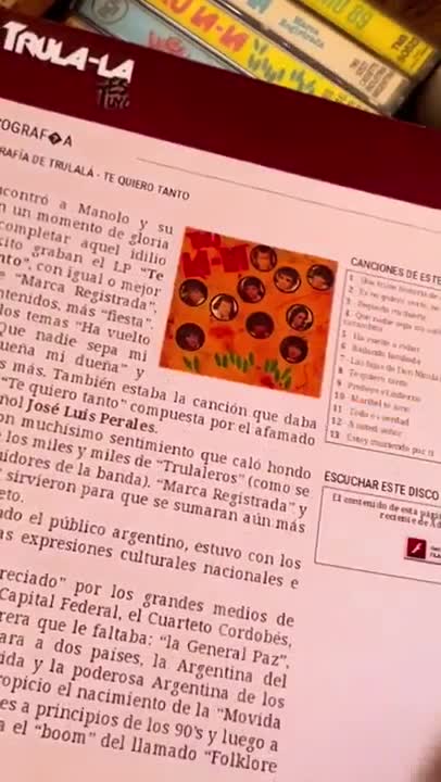 La Pepa mostró una reliquia trulalera