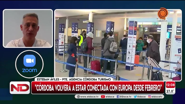 Vuelven los vuelos internacionales desde Córdoba