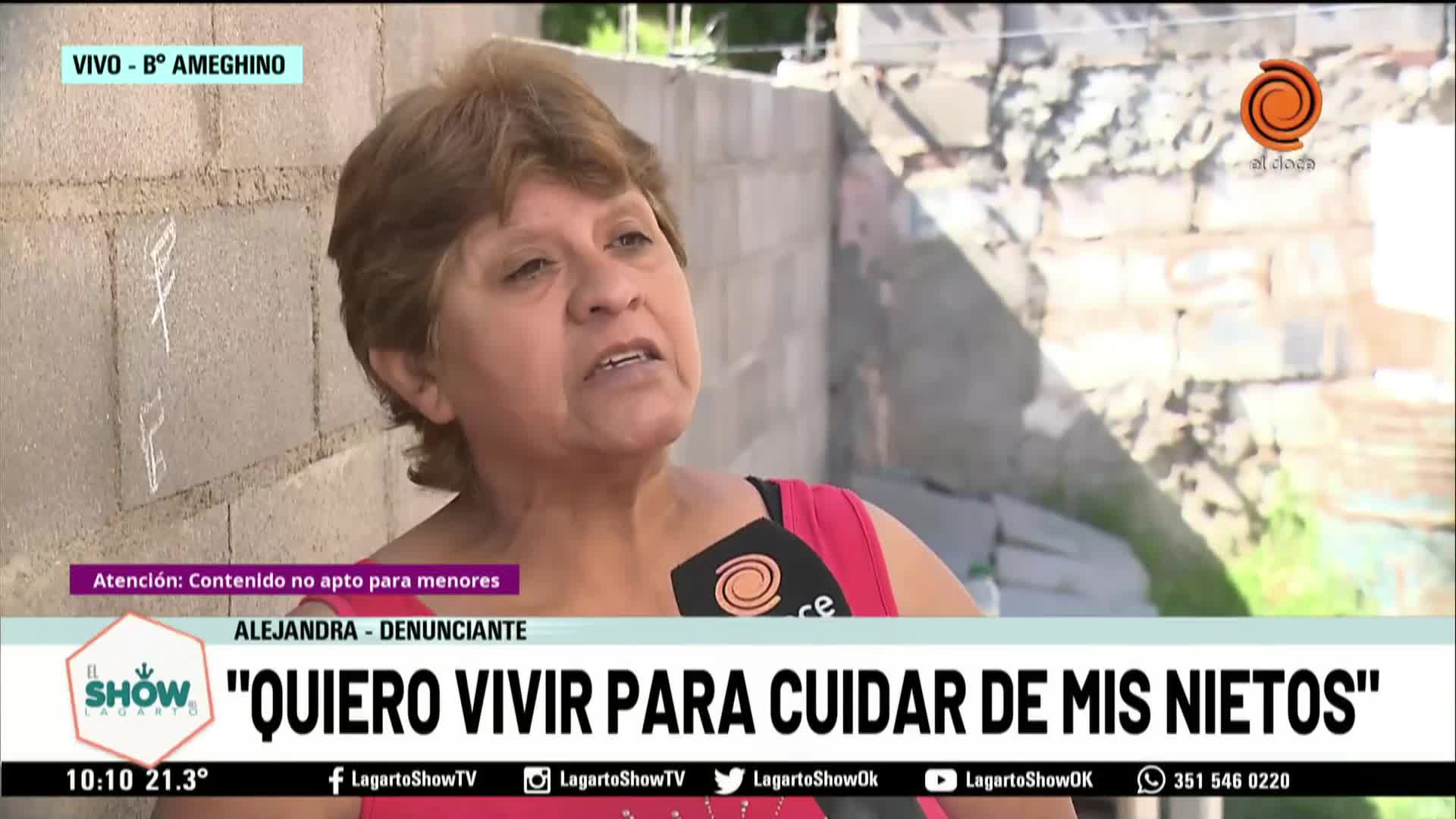 Tiene miedo que sus hijas la maten y contó el calvario que vive