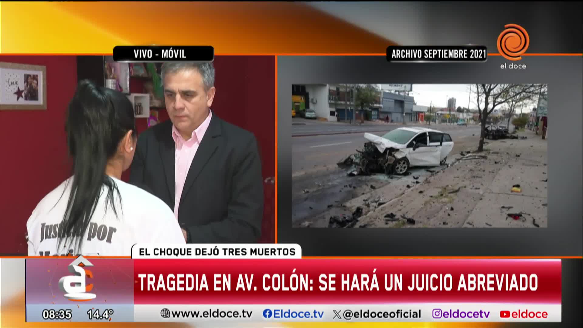 Juicio por la tragedia de avenida Colón: la indignación de la única sobreviviente