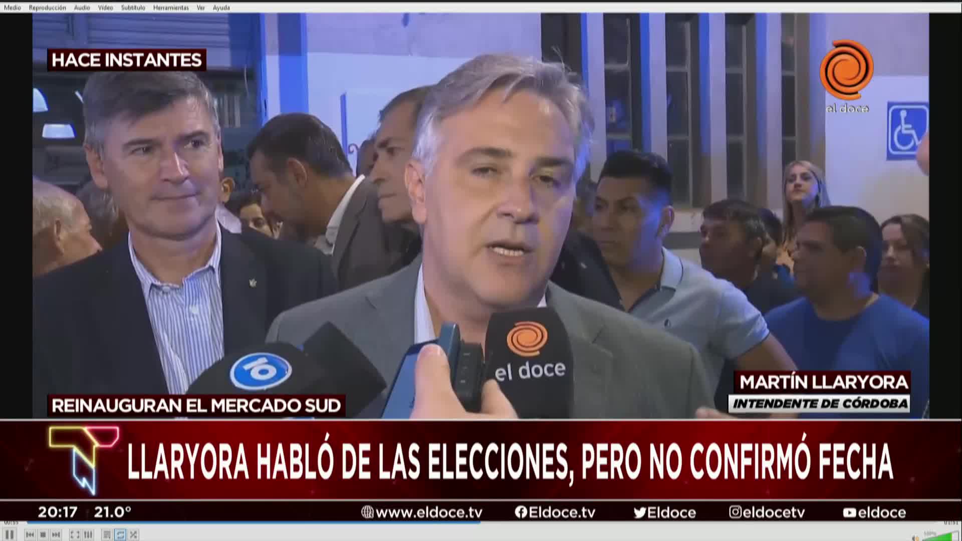 Llaryora habló de las elecciones pero no confirmó fecha