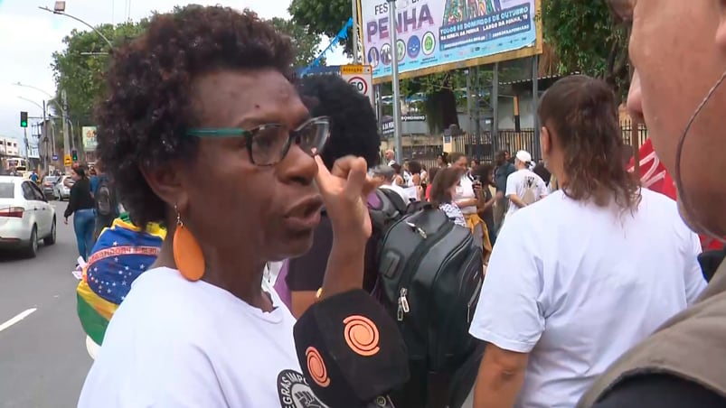 Manifestantes Brasil