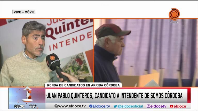 Para Quinteros, un intendente tiene que ocuparse de la seguridad y el narcotráfico