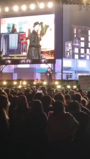 El pedido de Ricardo Arjona a una fan en Córdoba