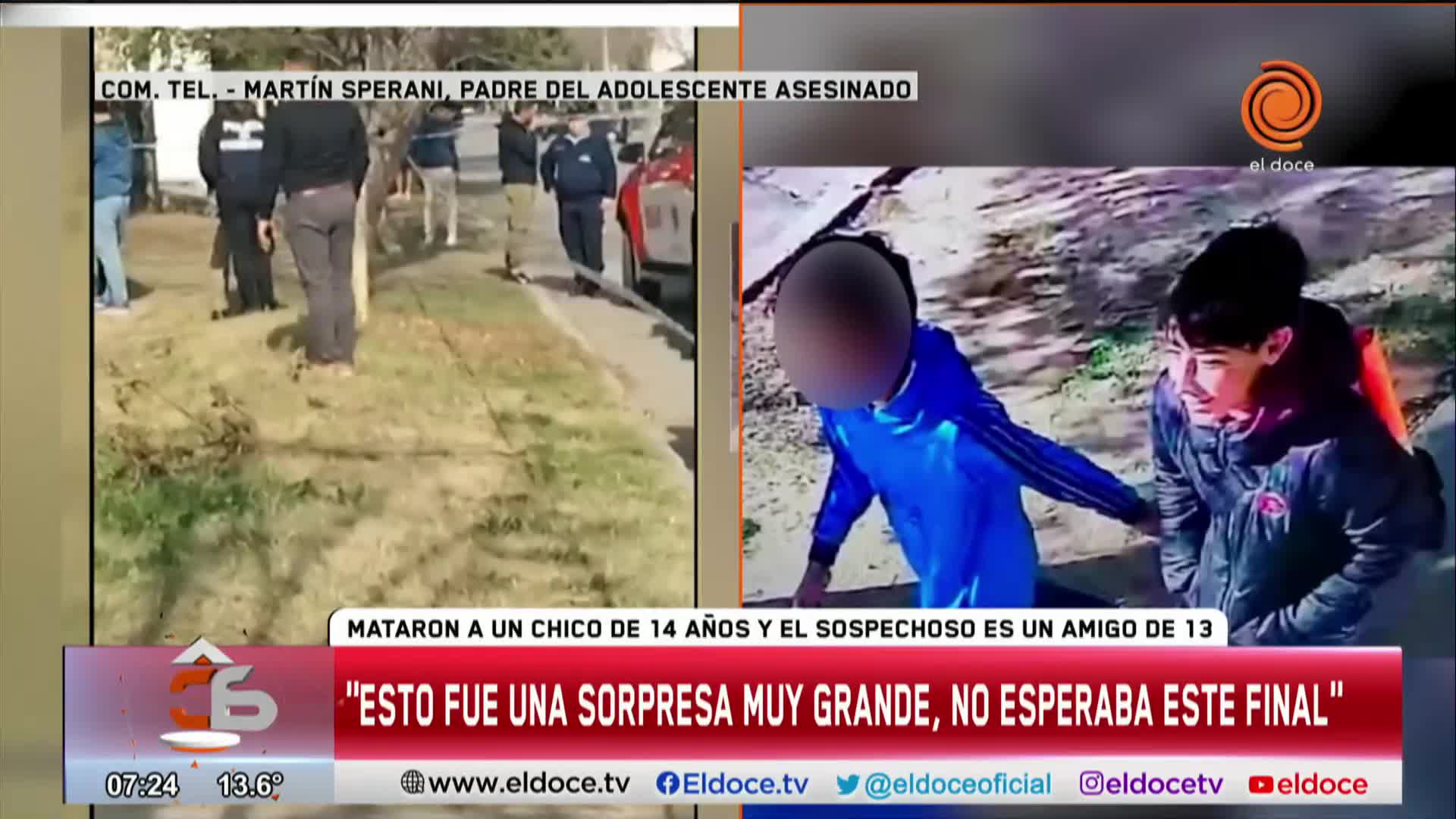 Crimen en Laboulaye: las dudas del papá de Joaquín 