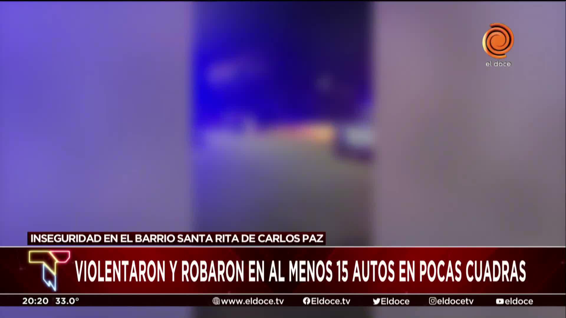 Robo de autos en Carlos Paz: una vecina contó cómo fue la seguidilla de delitos