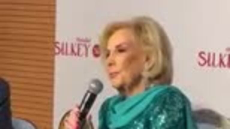 La broma de Mirtha sobre su estatua