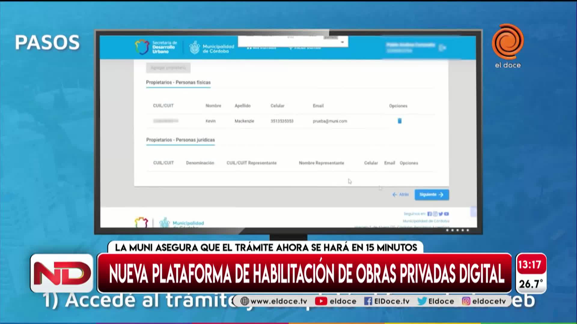 La Municipalidad de Córdoba digitalizó los permisos de obras privadas