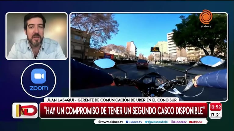 Desde Uber explicaron cómo es el servicio de moto que lanzan en Córdoba