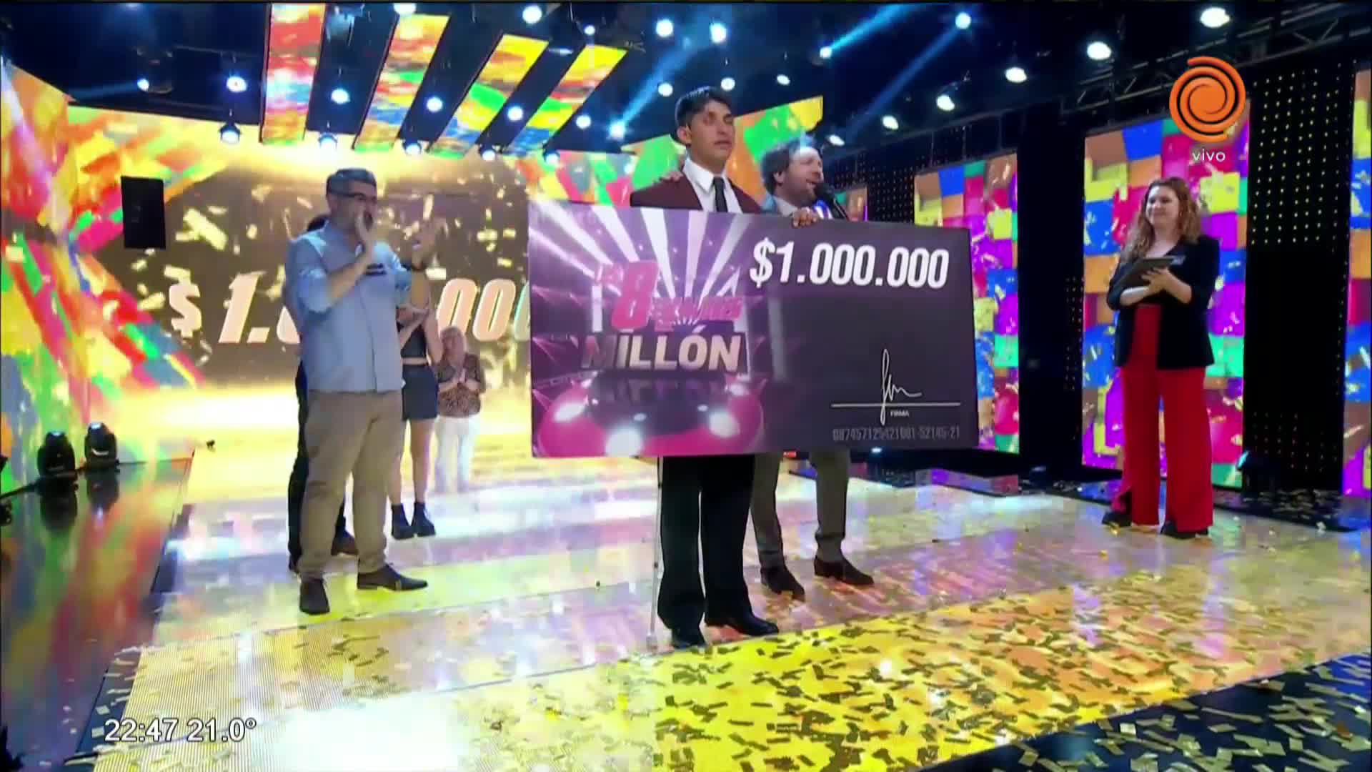 Un participante ciego ganó en Los 8 escalones y conmovió a todos