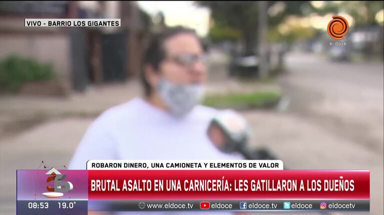 Brutal asalto a los dueños de un comercio cuando estaban cerrando