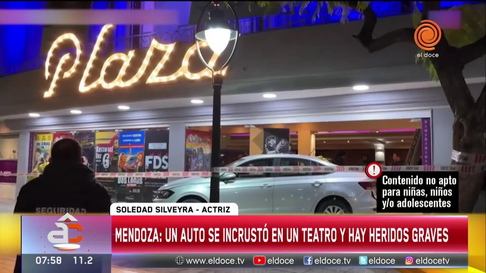 El relato de Soledad Silveyra tras el accidente en el teatro