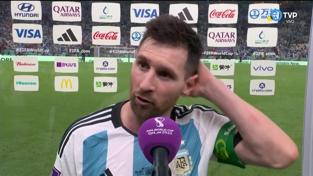 Messi, tras la victoria frente a México