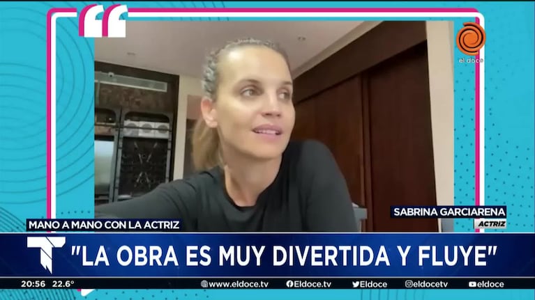 Sabrina Garciarena anticipó detalles de la comedia que trae a Córdoba