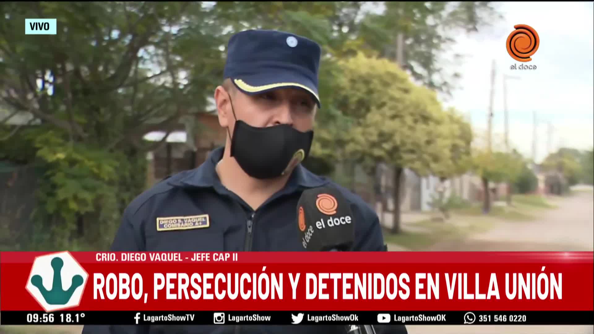 Violenta entradera en Córdoba: robo, persecución y detención