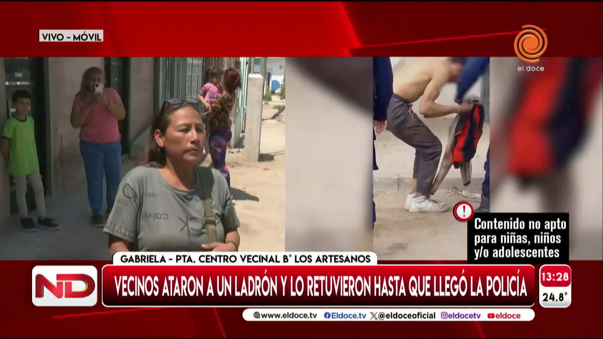 Lincharon a ladrón que intentó robar en una casa