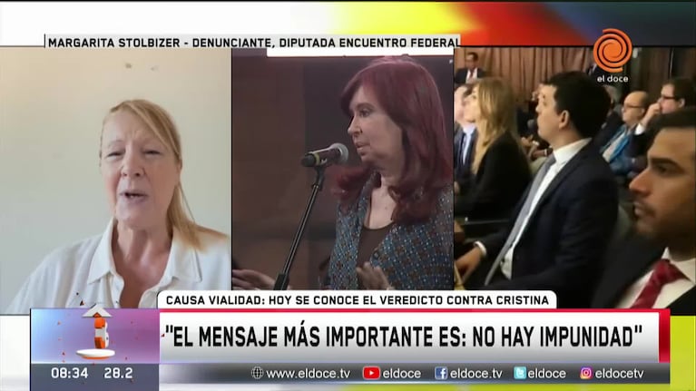 Stolbizer se refirió a la sentencia sobre Cristina Kirchner