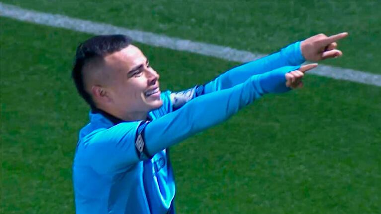Jugadón del Chino Zelarayán y gol para el 2 a 0 de Belgrano ante Banfield