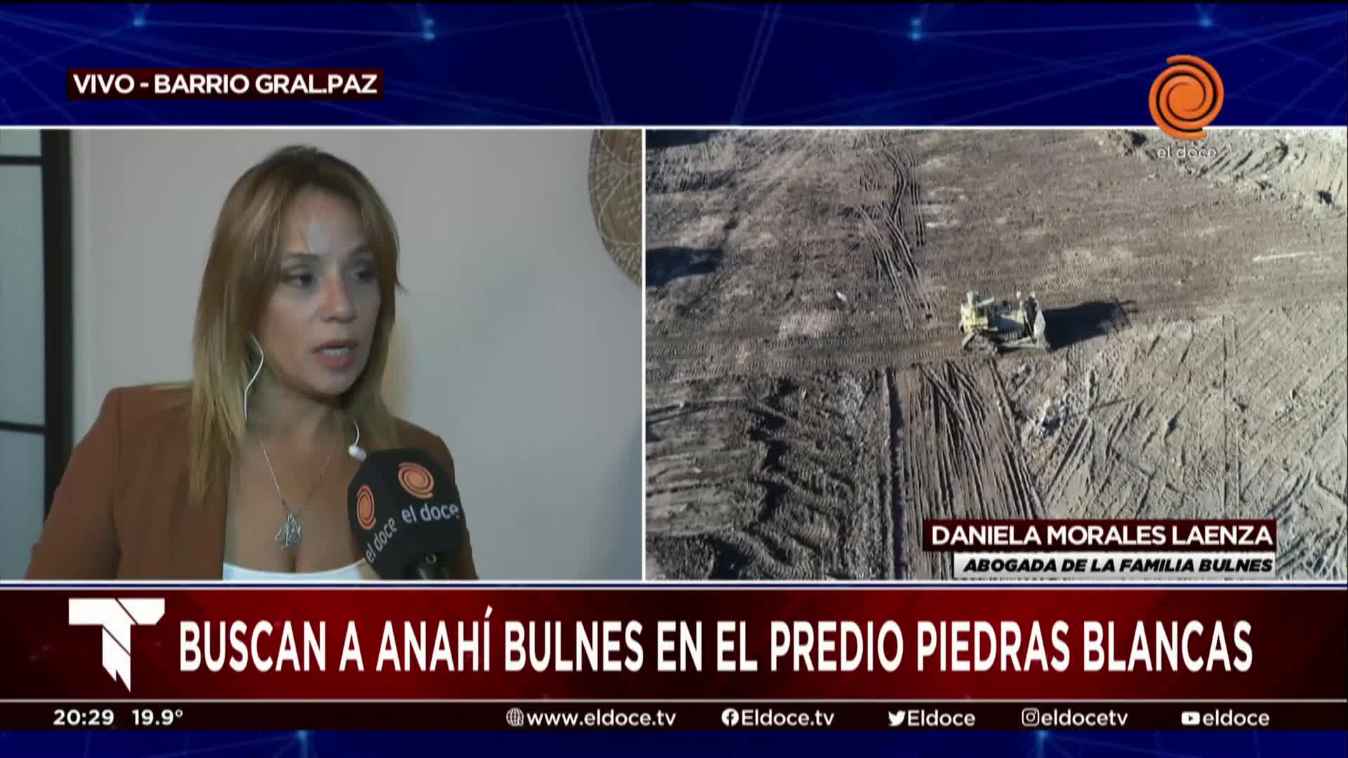 La familia de Anahí Bulnes, esperanzada por la búsqueda en Piedras Blancas