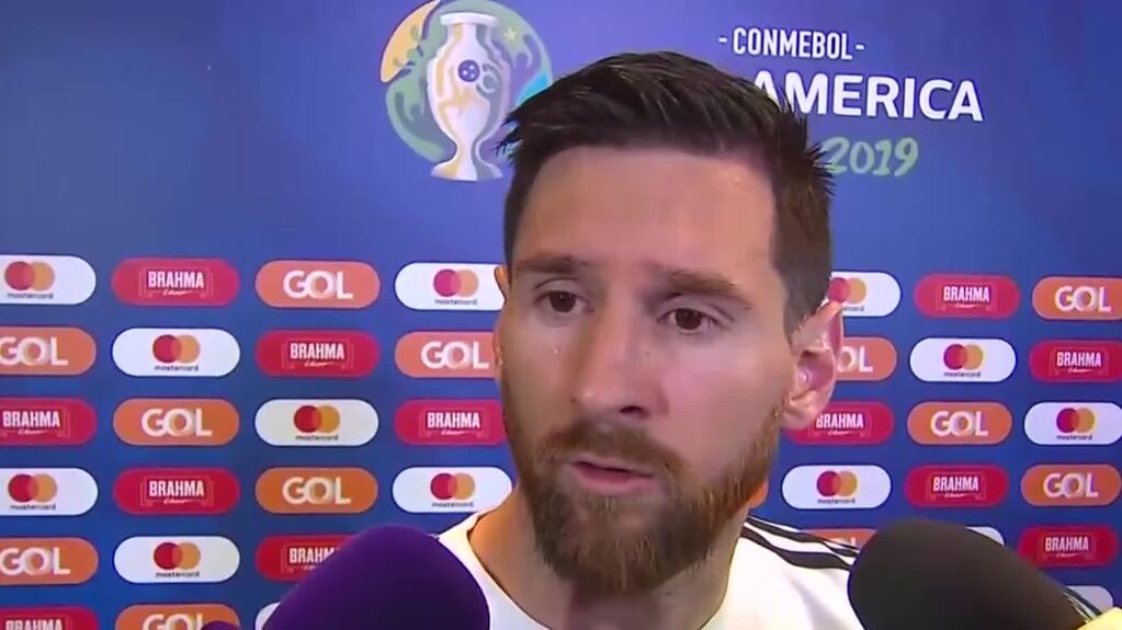 Lionel Messi: "Se cansaron de cobrar boludeces y hoy no fueron al VAR"