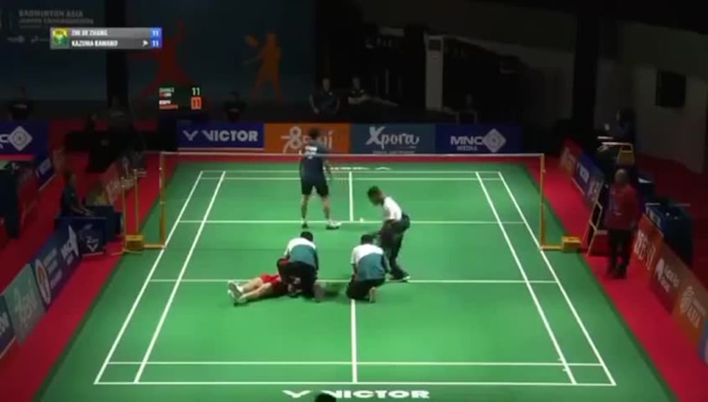 Muerte jugador badminton