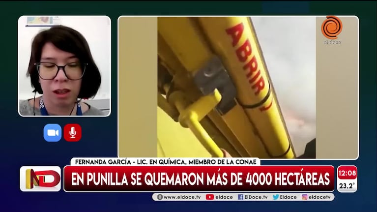 Se quemaron más de 4 mil hectáreas en Punilla en tres días