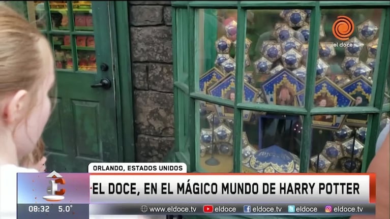 El Doce en el mágico mundo de Harry Potter en Orlando