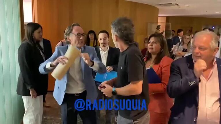 Tenso cruce entre un legislador y un ministro