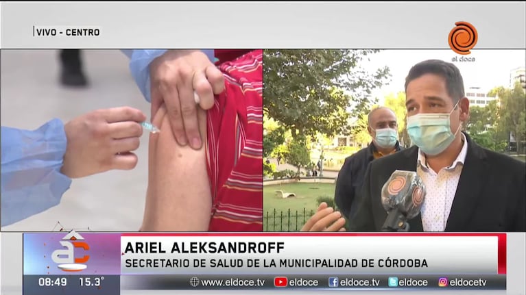 Vacunación: la Municipalidad sale a registrar a los adultos mayores