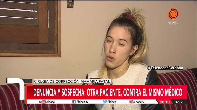 Demandó por mala praxis al mismo médico que operó a Sol Arbach