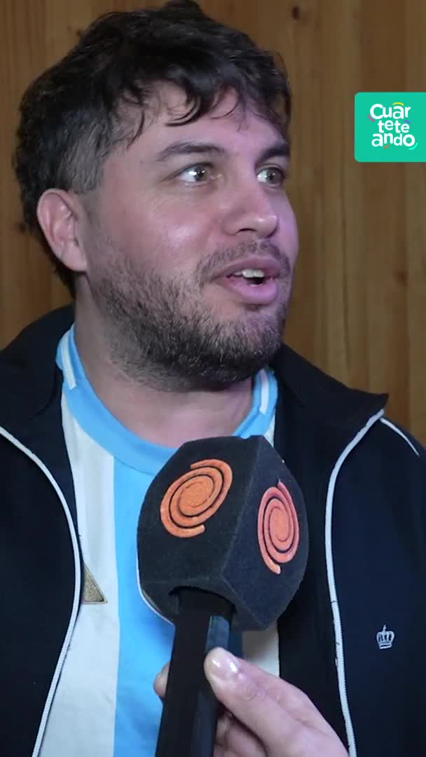 Sabroso en la previa de la presentación en Sala del Rey