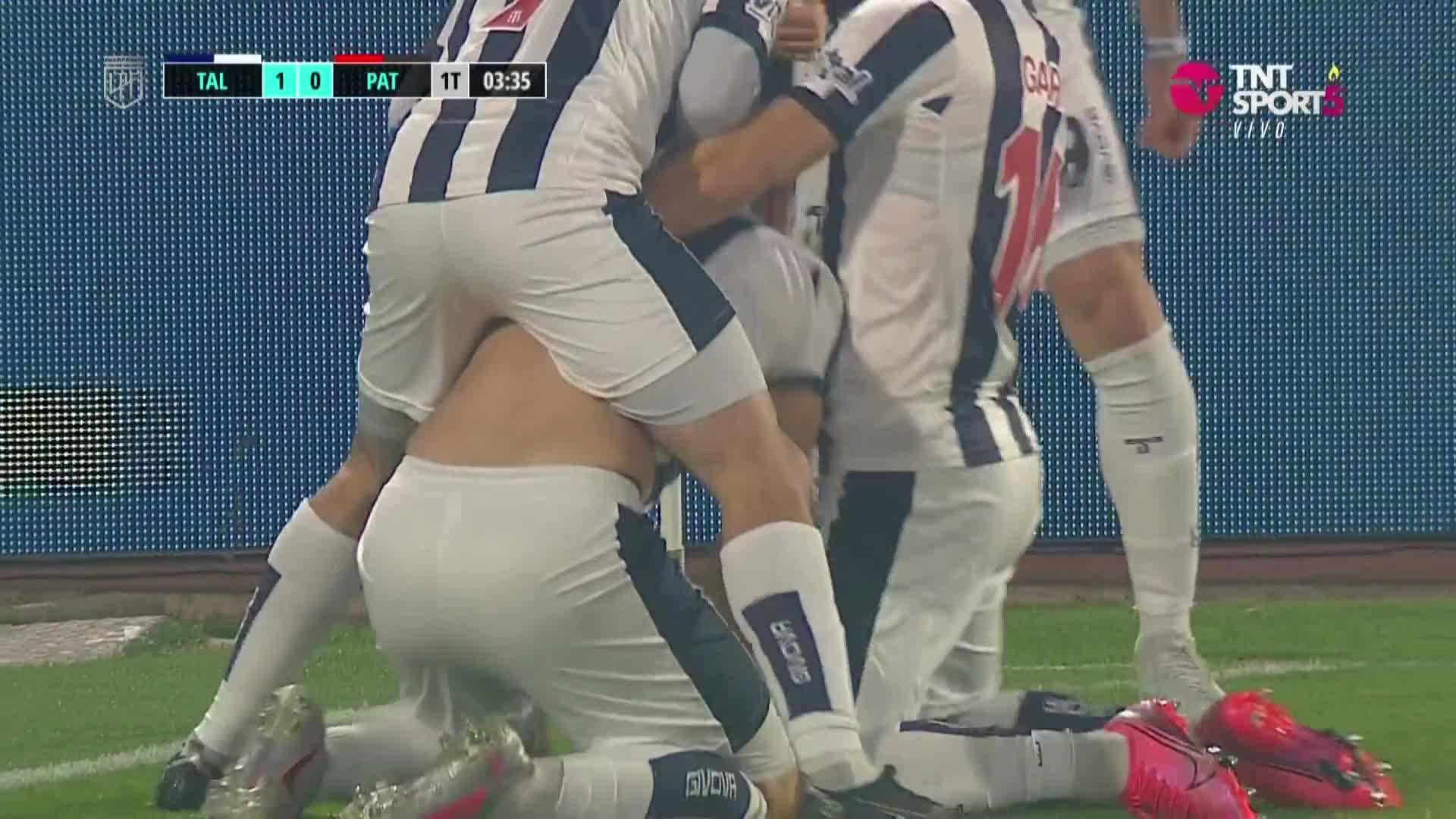 En la primera, Lucas Suárez adelantó a Talleres