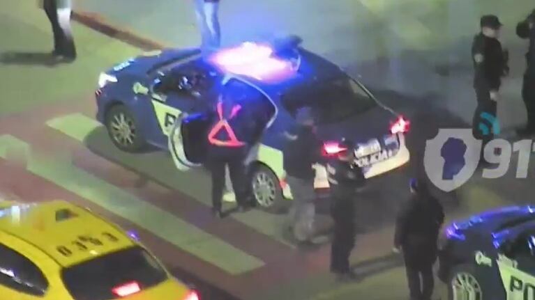 Video: los incidentes en el Patio Olmos tras el triunfo de Argentina ante Jordania