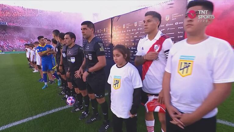 El impactante recibimiento en River-Boca