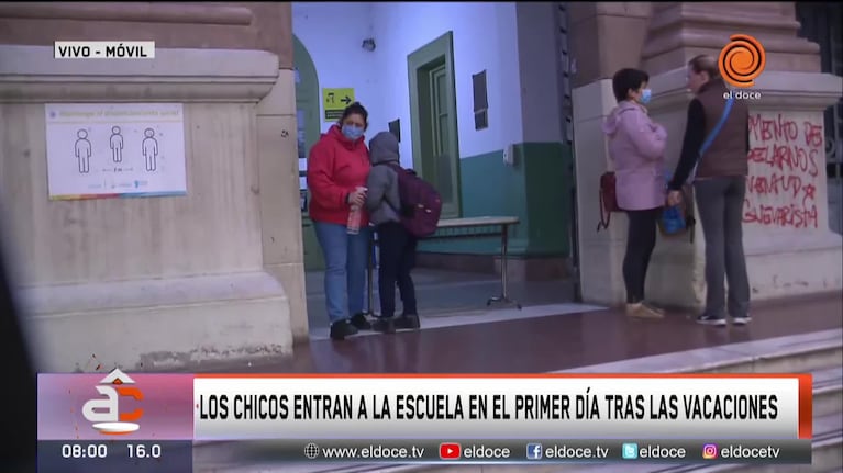 Córdoba: vuelven las clases tras las vacaciones de invierno 