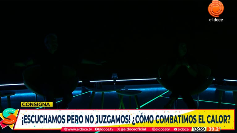 El corte de luz en vivo: el apagón sorprendió a Seguimos en El Doce