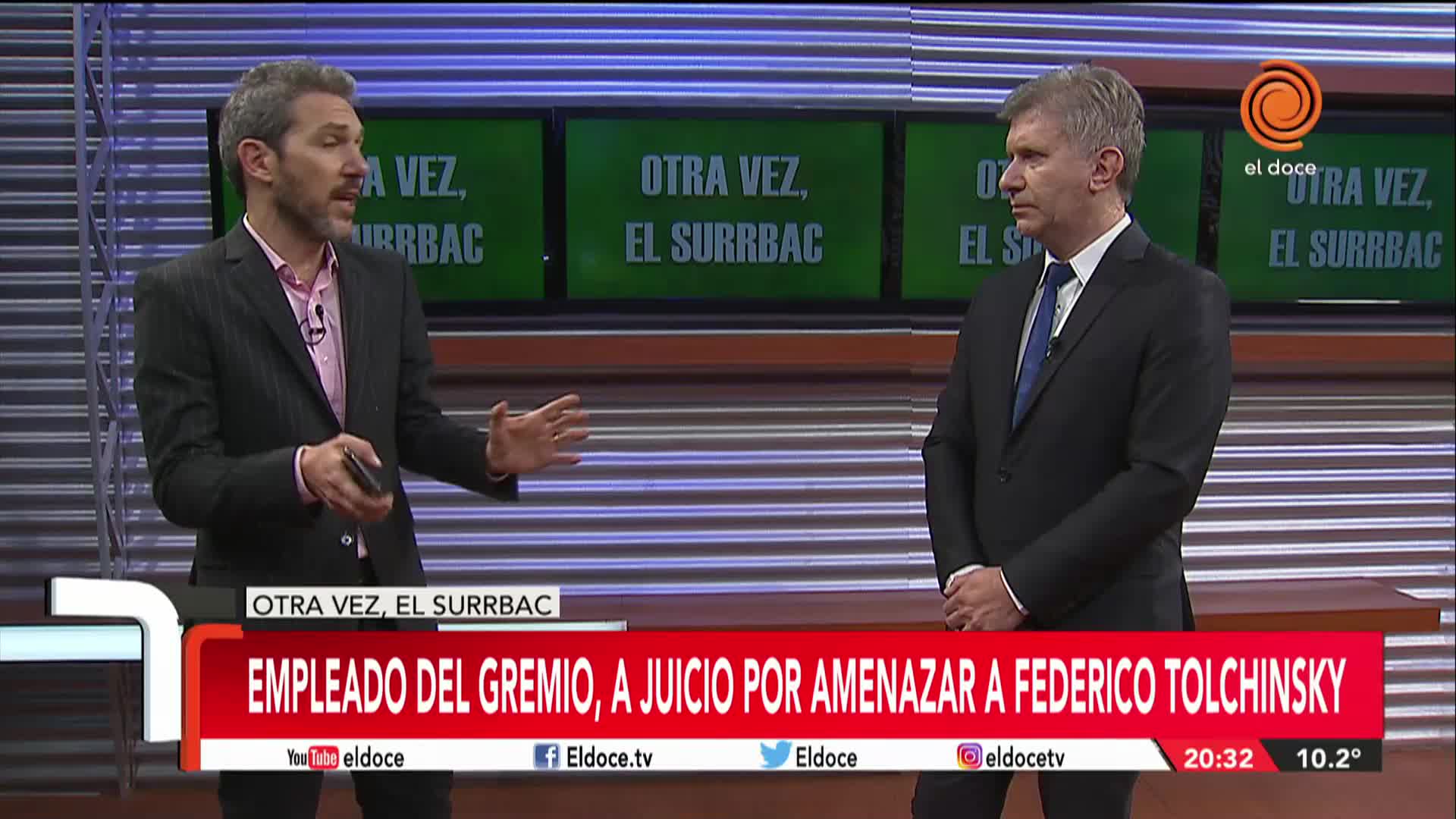 Integrante del Surrbac, a juicio por amenazar a un periodista de El Doce