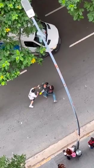 Ladrón volteado por un sodero en Nueva Córdoba