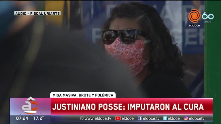 Justiniano Posse: imputaron al cura