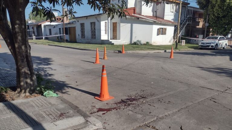 “Estaba bañado en sangre”: el terrible relato de la esposa del seguridad baleado