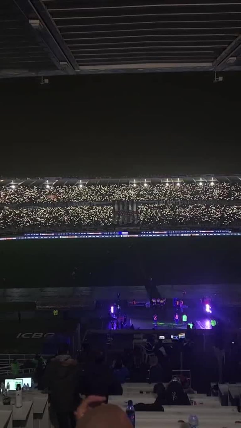 El impresionante show de la hinchada de Talleres