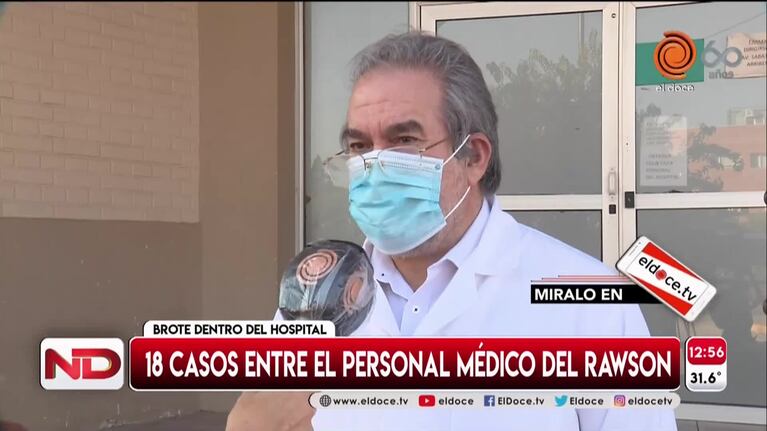 "Supercontagiadora": así ocurrió el brote en el Hospital Rawson