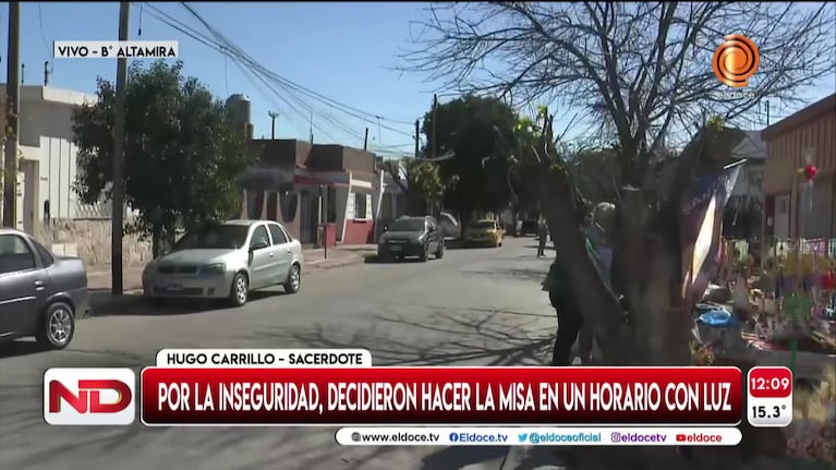 San Cayetano: por la inseguridad, pospusieron la primera misa