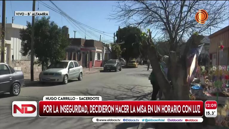 San Cayetano: por la inseguridad, pospusieron la primera misa