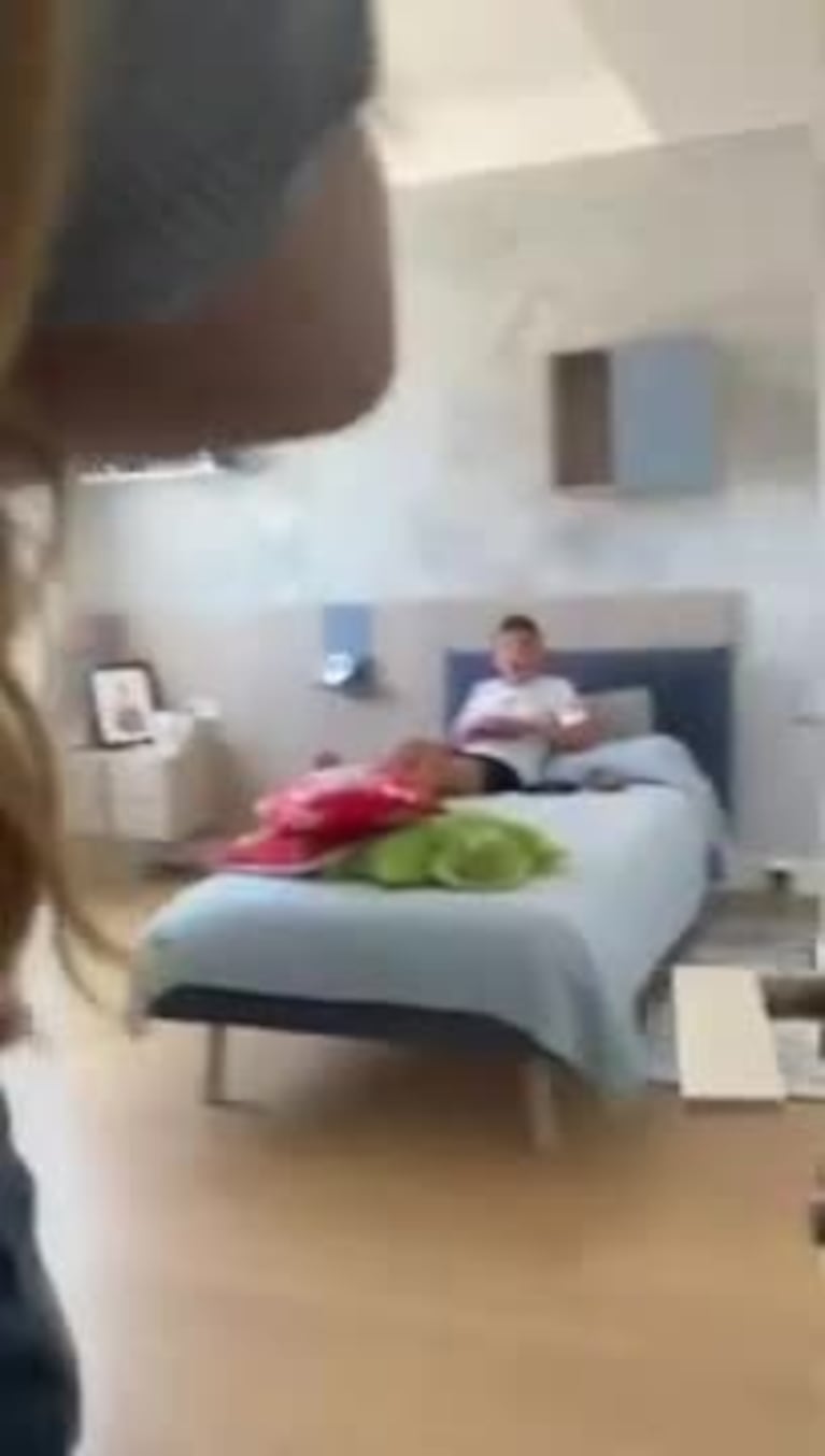 Martín Demichelis sorprendió a su familia en Marbella