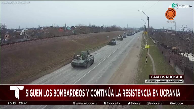Carlos Ruckauf sobre la guerra Rusia-Ucrania: "Putin está cada vez más solo"