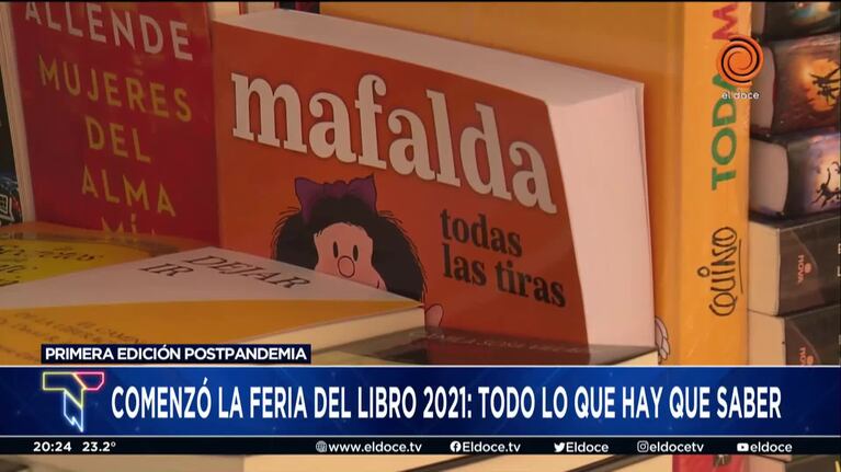 Con público y nueva sede, volvió la feria del libro a Córdoba